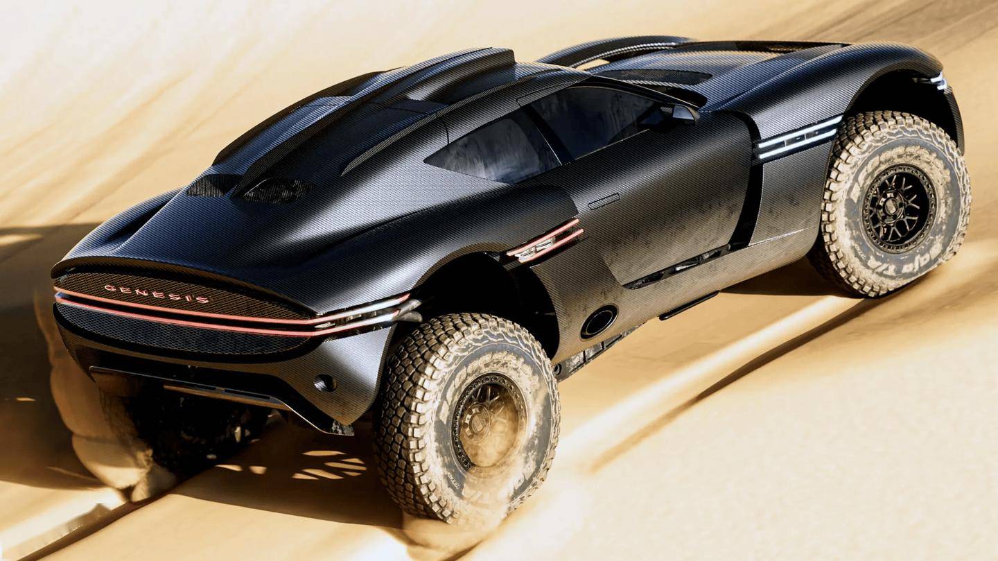 捷尼赛思推出概念车XSkorpio：玩极限越野的千匹马力V8“超跑”