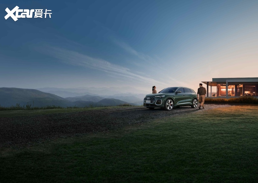 全新奥迪Q5L搭载矩阵大灯与OLED尾灯，灯光科技领先