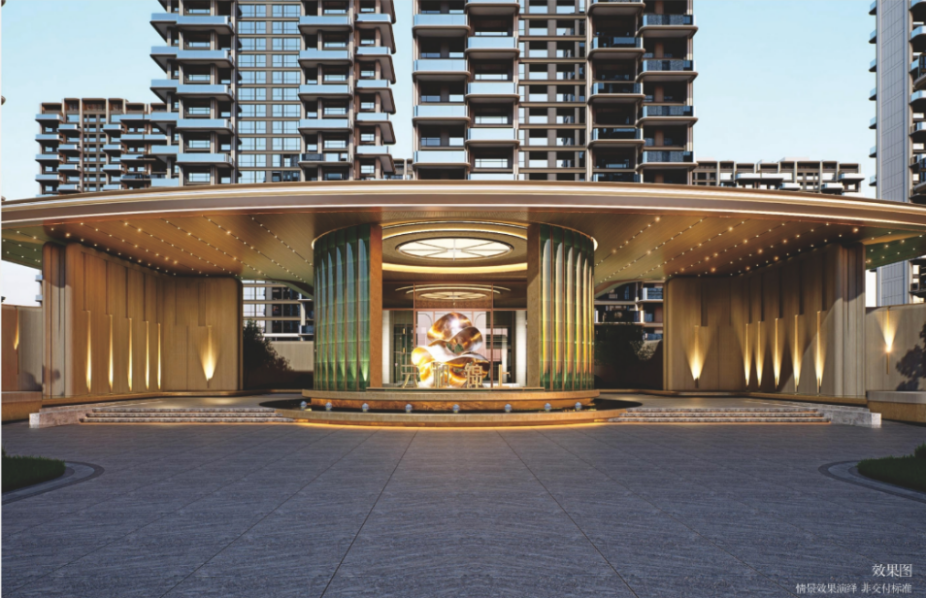 天地源云和锦上效果图   图片来源：天地源