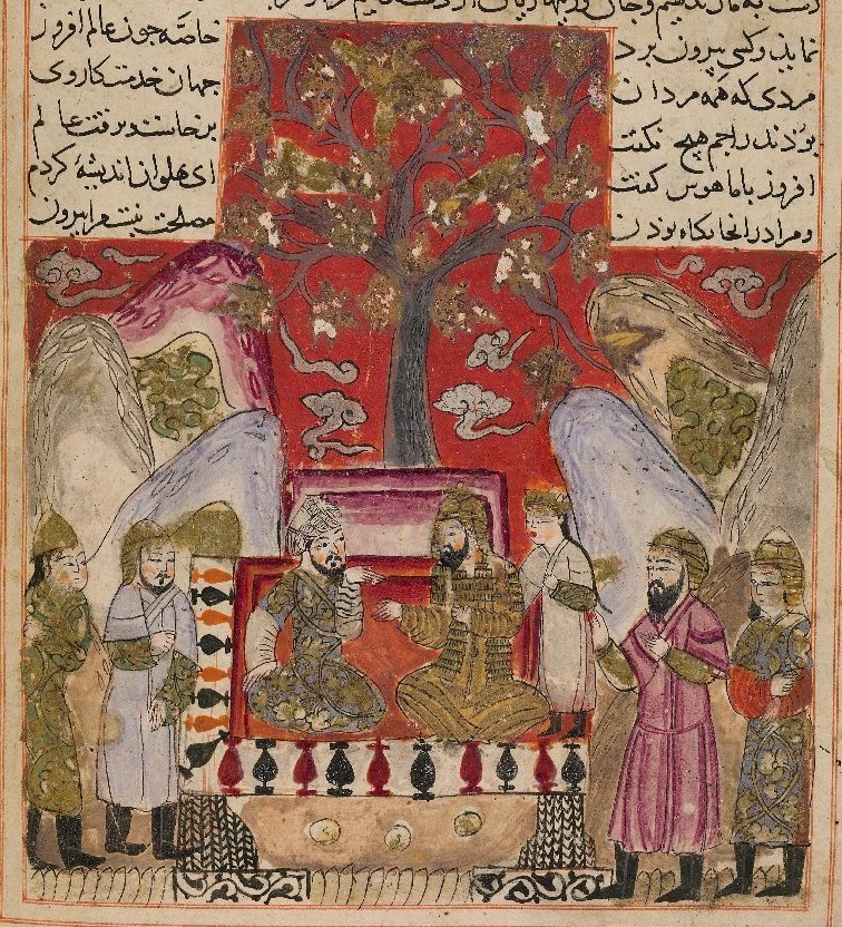 博德利安手稿中的插图