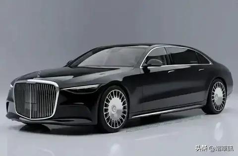 全新一代迈巴赫S级渲染图曝光!设计重塑旗舰豪华，V12传奇依旧…
