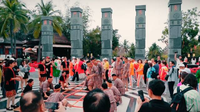 三亚大小洞天举办龙王祭俗非遗活动，二月二龙抬头祈愿丰年