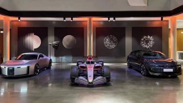 奥迪德国总部展示概念车F1赛车E5，E7X将搭载赛道黑科技