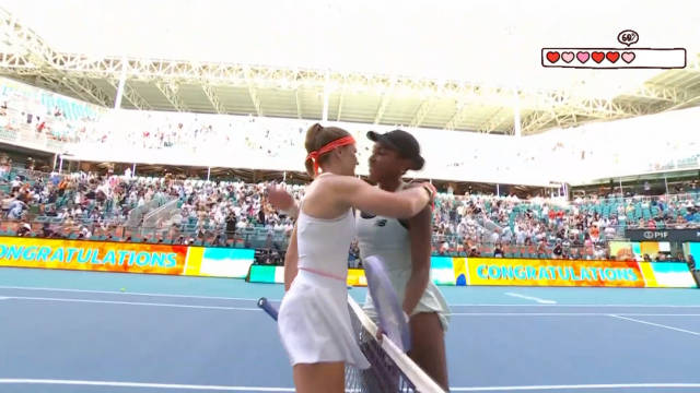 高芙下周将取代斯瓦泰克升至世界第三