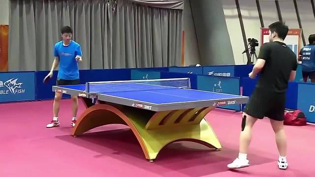 沉浸式欣赏马龙与樊振东的训练日常