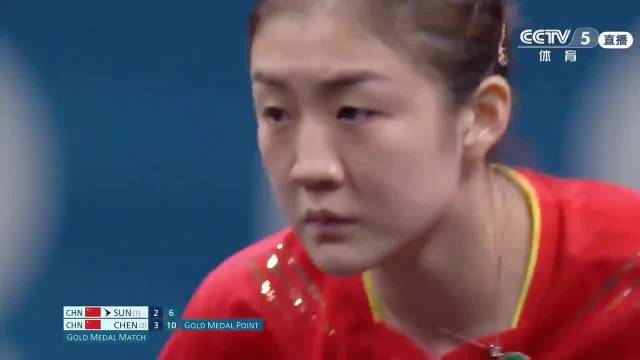 陈梦‖谁给你来虚的，实力是打出来的 卫冕时刻即是刻在我身上的荣耀