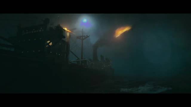 藤冈靛主演二战怪物片《奥兰伊坎》预告公开，人类与半鱼人死斗