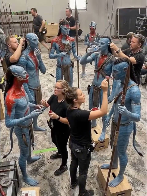 阿凡达3拍摄现场 电影花絮