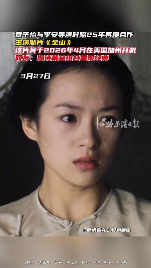 李安章子怡时隔20余年再合作