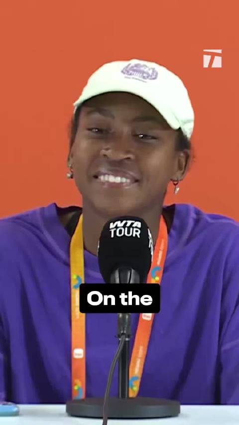 高芙晋级迈阿密决赛，笑谈与斯瓦泰克互当爸爸