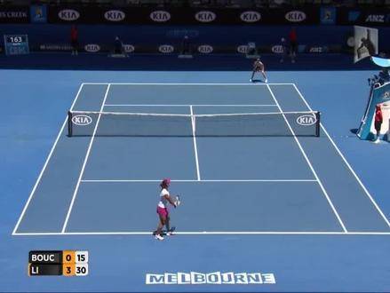 李娜直落两盘胜布沙尔，四年三进澳网决赛