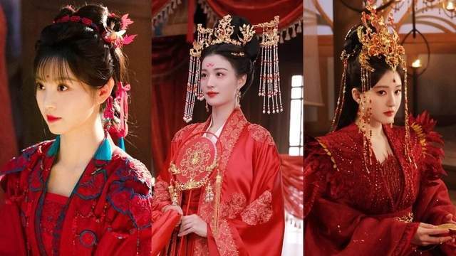 9位95花《红嫁衣》古装！ 田曦薇《逐玉》最朴素，王楚然美翻，宋祖儿这套确实惊艳