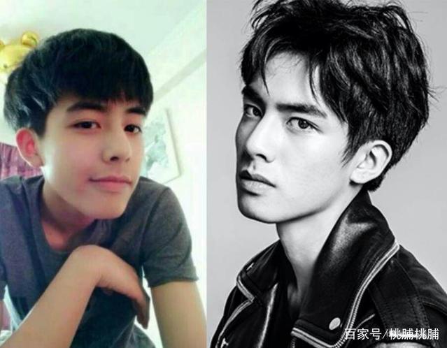 从一些少见照片看宋威龙的成长史,短短几年变化惊人,网红变男神