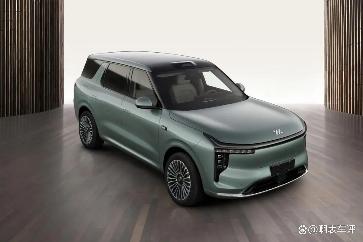 智己LS8官图发布,搭激光雷达+1.5T,定位中大型增程SUV