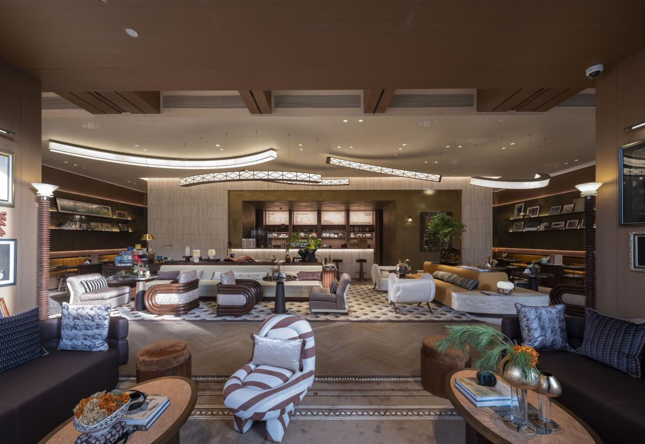 招商林屿缦岛咖啡馆实拍图   图片来源：招商林屿缦岛