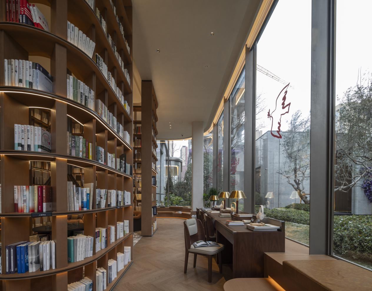 招商林屿缦岛阅读区实拍图   图片来源：招商林屿缦岛