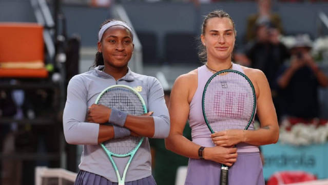 萨巴伦卡高芙决赛交锋6比6平，硬地土场各有所长