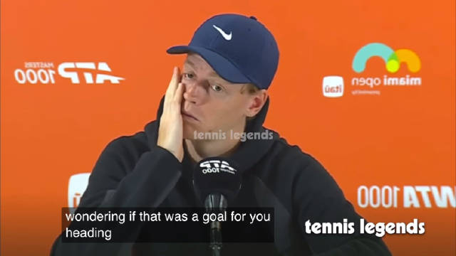 辛纳谈争夺世界第一：这取决于罗马站后我俩的表现