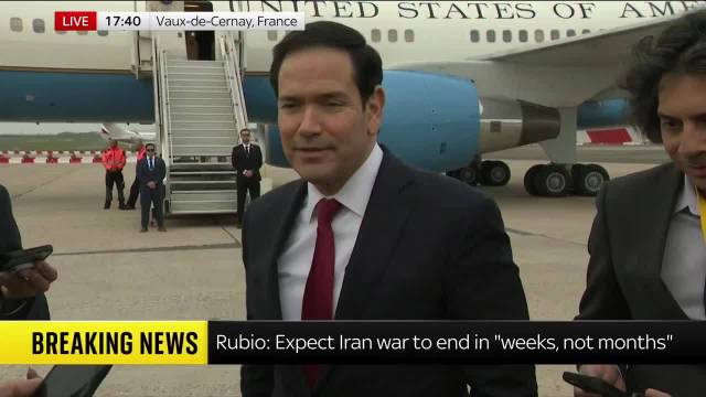 马可·卢比奥谈伊朗问题： 这不会是一场旷日持久的冲突