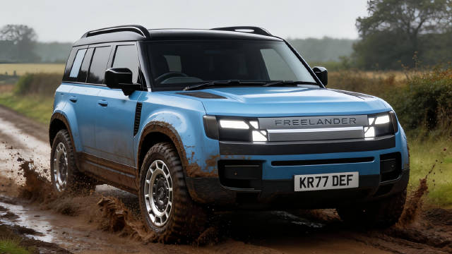 路虎FREELANDER神行者首款车型渲染视频，大家觉得怎么样