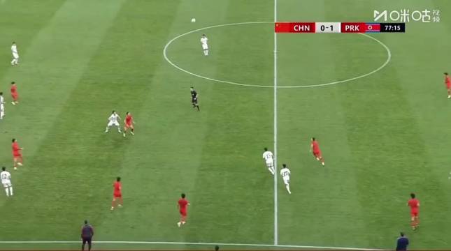 U23国足1比1战平朝鲜，向余望点射破门