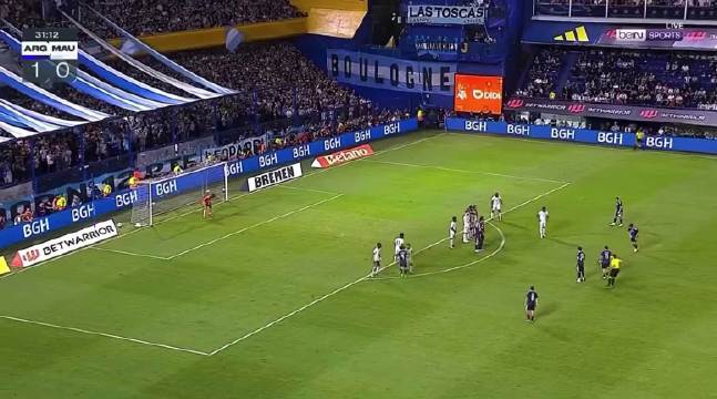 尼科帕斯任意球破门，阿根廷2-1胜毛里塔尼亚