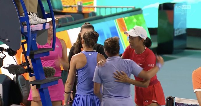 突发伤退！张帅组合憾失迈阿密站女双决赛，1毫米绝杀成绝唱