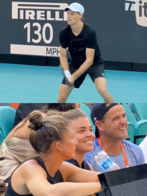 迈阿密站5名意大利球员进四强，辛纳训练引保利尼埃拉尼观看