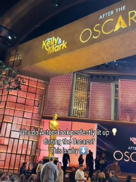 解密：为什么奥斯卡能把台下的明星拍得光彩照人？看完视频一下子懂了