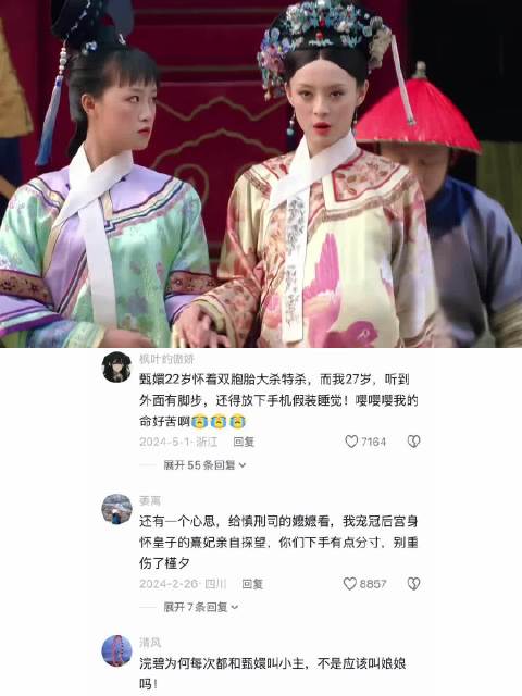 挺着大肚子的甄嬛 直奔慎刑司护槿汐周全