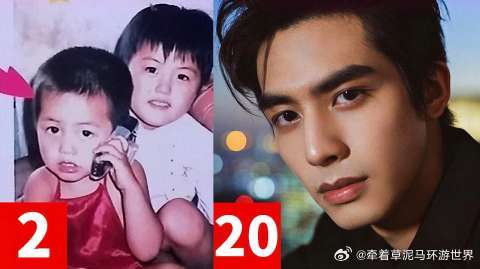 宋威龙从2岁到20岁的变化及所参演电视剧电影介绍！