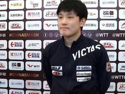 张本智和坦言倾慕樊振东，后者笑称不掺和