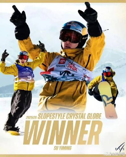 祝贺！苏翊鸣又创中国单板滑雪历史