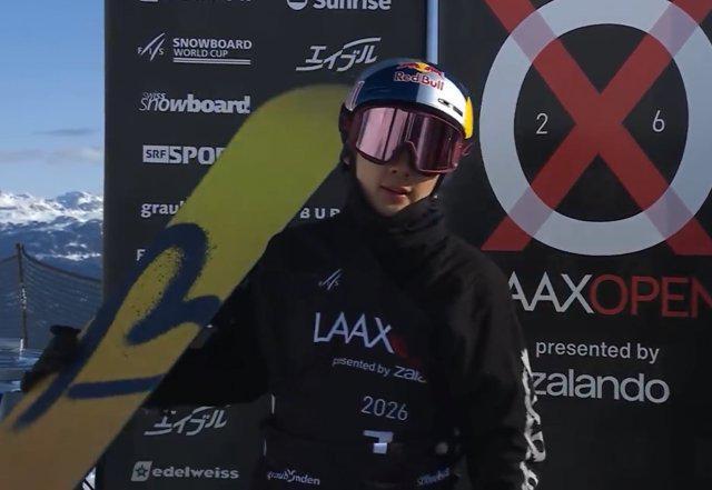 苏翊鸣获坡障世界杯瑞士站铜牌