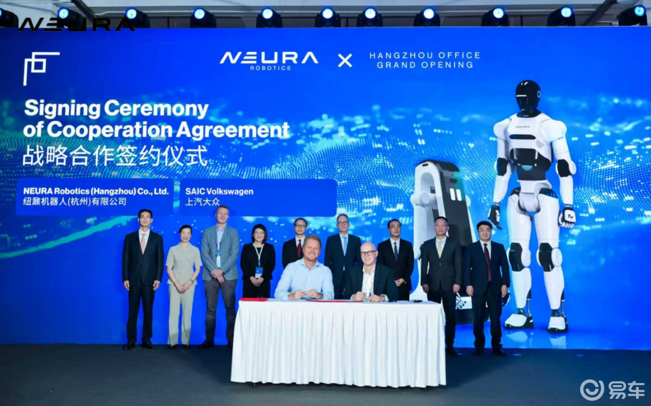 联手德国机器人顶流，上汽大众握住了智能化胜负手