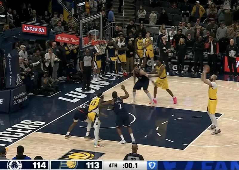 【一场首轮1-4签的争夺】步行者113-114惜败快船，24分优势遭逆转，赫夫两罚不中痛失绝杀