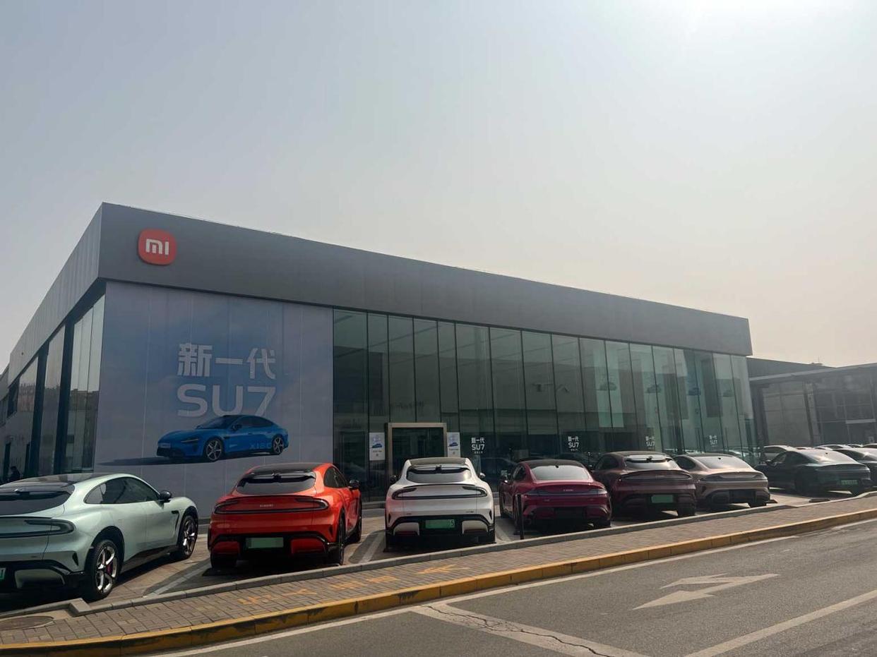 探店小米汽车新一代SU7:服务专业贴心 性能、智能双升级