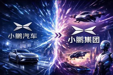 不再只做汽车！小鹏汽车正式改名小鹏集团