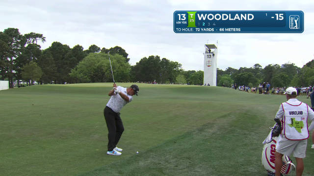 休斯顿公开赛伍德兰德领先，海格李旻宇紧随