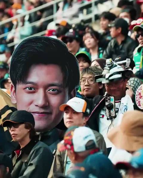 周冠宇以凯迪拉克车队储备车手身份亮相F1日本站