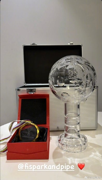 苏翊鸣获得的‘水晶球’奖杯在单板滑雪界代表着什么荣誉？