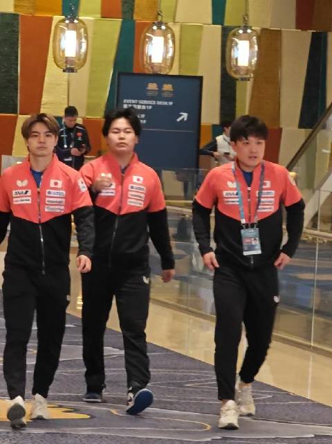 澳门世界杯｜03.29 日乒前往抽签仪式中