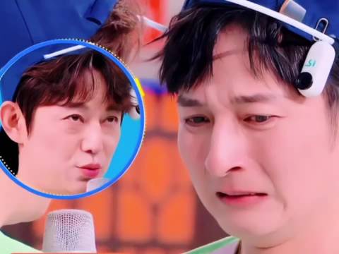 何炅维嘉好六舞台相拥落泪