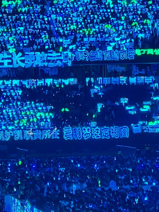 王俊凯的新歌《无人乐园》首唱与现场蓝海应援有何关联？