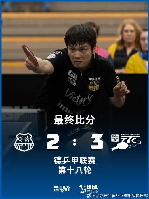 樊振东3-0胜52岁主教练孟庆宇，德甲乒联赛现温情对决