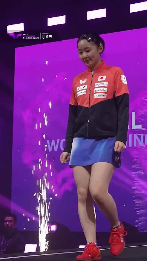 张本美和东京赛场夺冠笑容如春