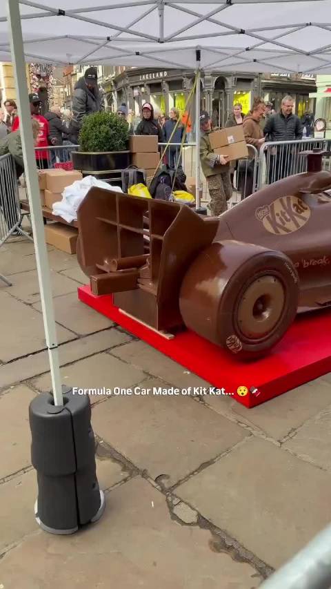 雀巢12吨F1联名KitKat巧克力运输途中被盗