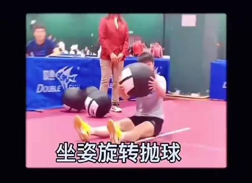 国乒体测一向要强的小奶莎太可爱了吧！