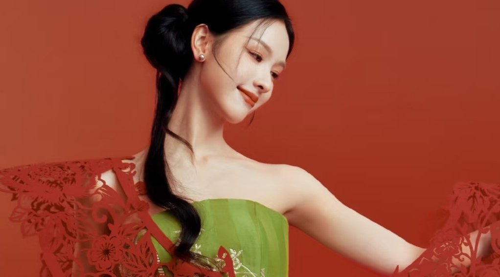 安利官上线！陈都灵将剪纸穿上身