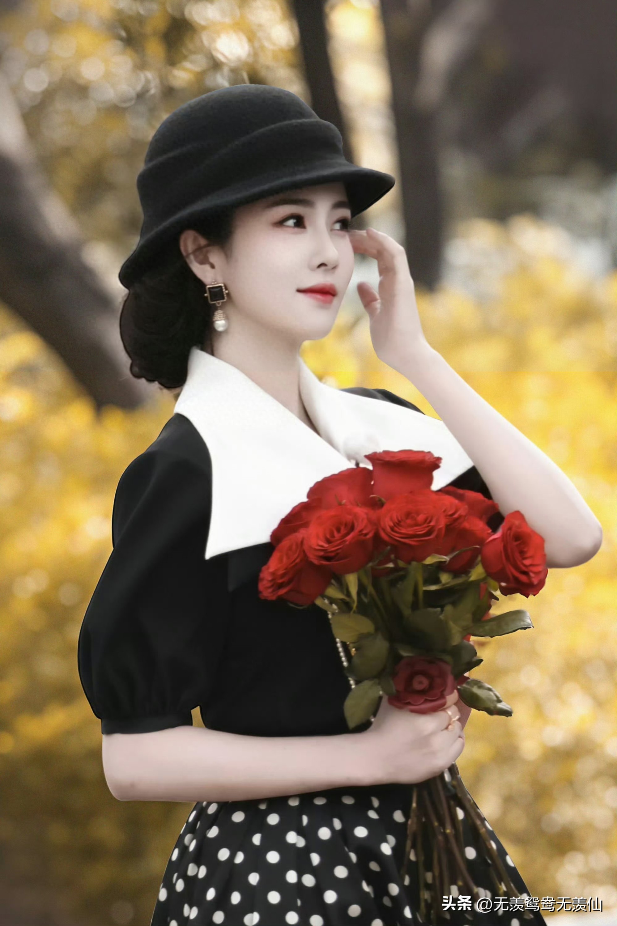 白鹿“留洋大小姐”造型杀疯了!网友:这不得去演民国剧?